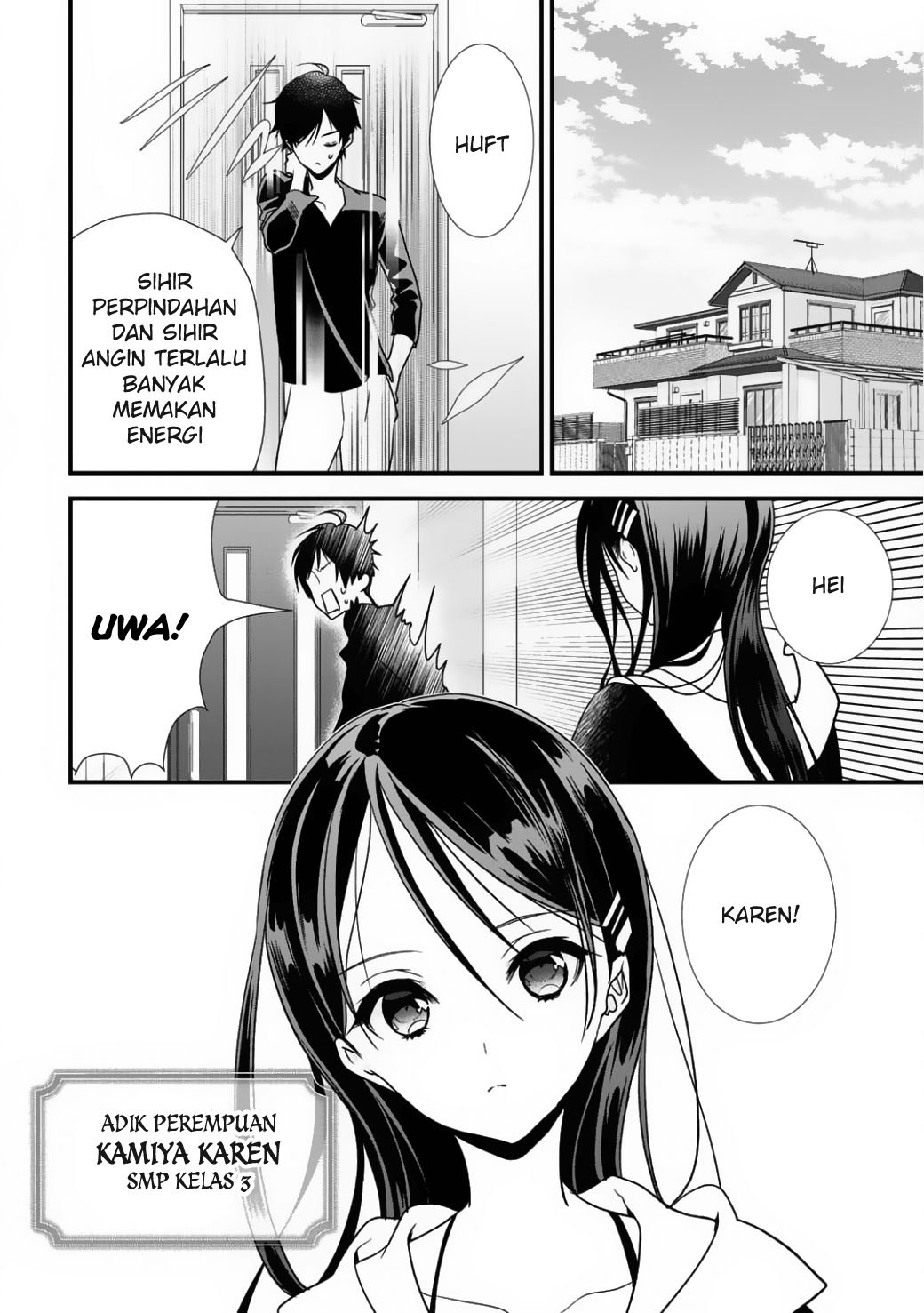Class ga Isekai Shoukan sareta Naka Ore dake Nokotta n desu ga chapter 3
